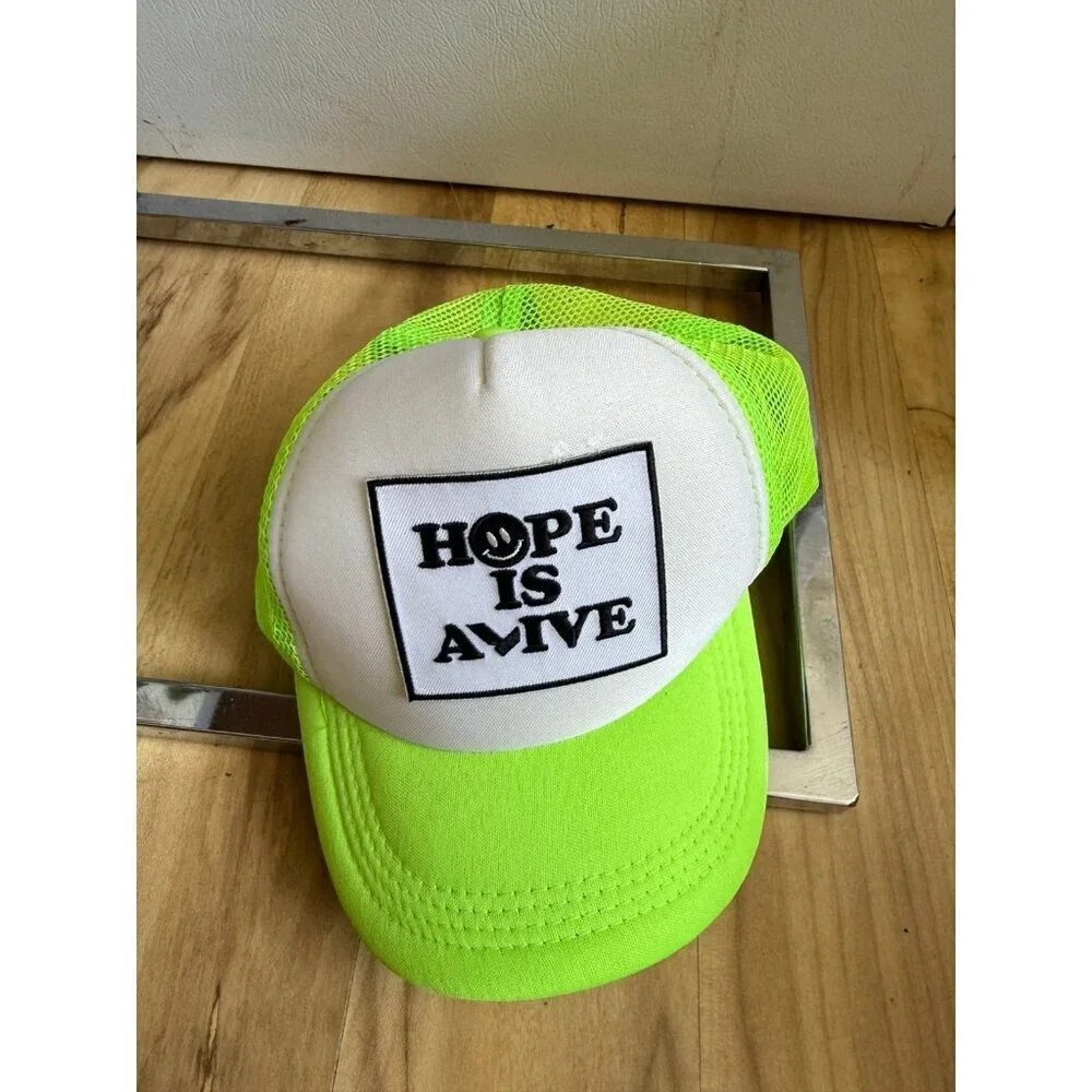 Youth kids Hope is alive, smiley face hat